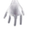 爱马斯 DCPE100C 一次性CPE食品手套 均码 透明色