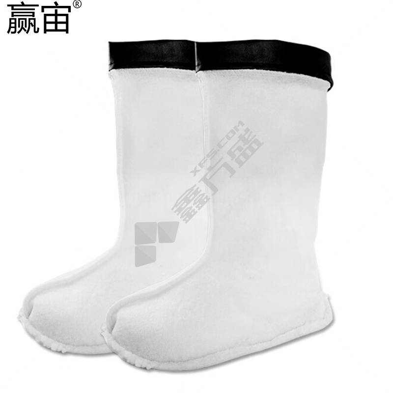 赢宙 可拆卸中筒加绒雨鞋袜套 39码