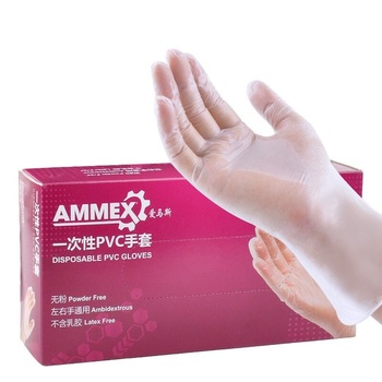 爱马斯 GPX3KRT 一次性PVC手套 46100 L 透明色