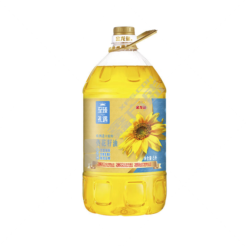 金龙鱼 至臻礼遇葵花籽油 5L