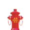 淮海 地上式 不含扳手室外消火栓 SS150/80-1.6 DN80 1.6MPa