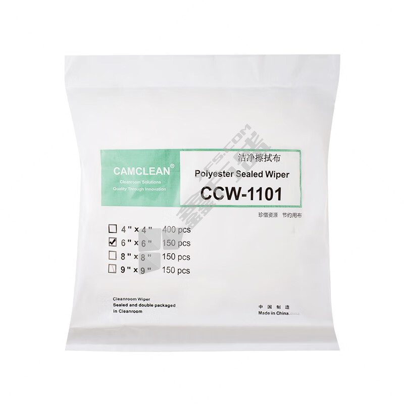康惠洁 CCW-1101 无尘擦拭布 15*15cm 150片
