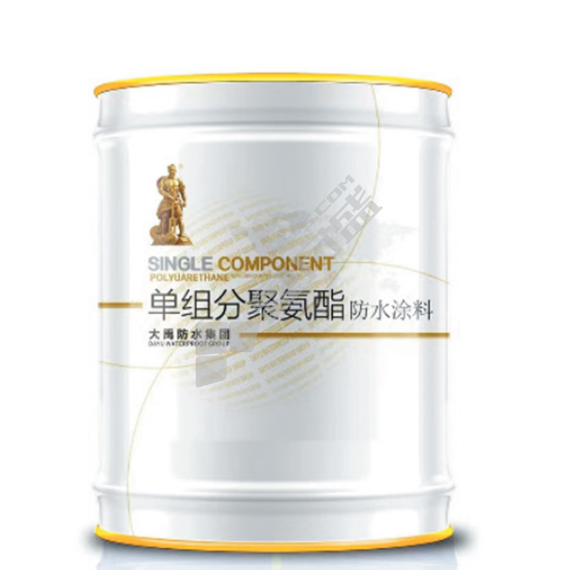 大禹 京津冀型 环保型单组分聚氨酯防水涂料 25kg 黑色