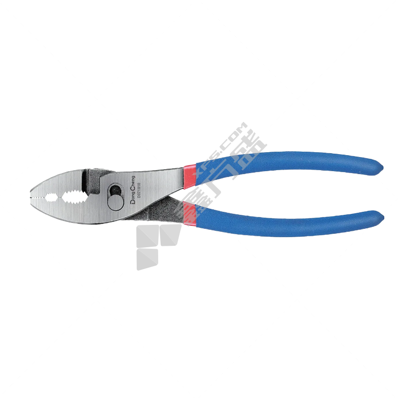 东成 双色沾塑柄鲤鱼钳 D071806 6" 150mm 4-25mm