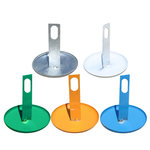 柱帽 130mm*130mm 100mm*2.5mm 黄 1028