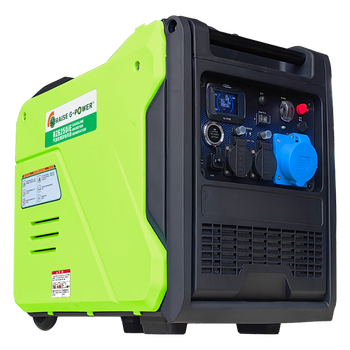 锐孜;SHRAISE 带把手脚轮低噪音型变频汽油发电机 RZ6250iE 5kW 10L 电启动 单相 220V