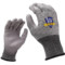登升 软铠甲PU涂掌5级抗撕裂防刺穿防切割手套 24CM 灰色 659