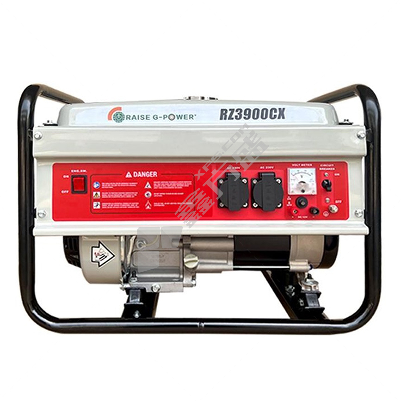 锐孜;SHRAISE 框架型汽油发电机 RZ3900CX 2.8kW 10L 手启动 单相 220V