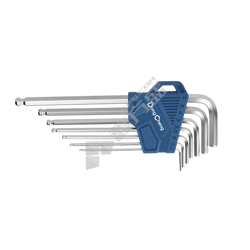 东成 7件套 公制球头内六角扳手套装 D092905