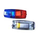 可充电锂电池安全警示肩灯带充电数据线 80*33mm 透明款