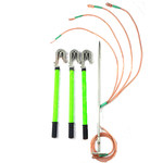 华泰 接地线 18m线25平方+3m接地棒*1+接地夹 35KV  18m线25mm2+3m接地棒*1+接地夹