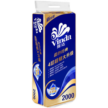 维达 V4073 卷纸 4层 200g 10卷/提
