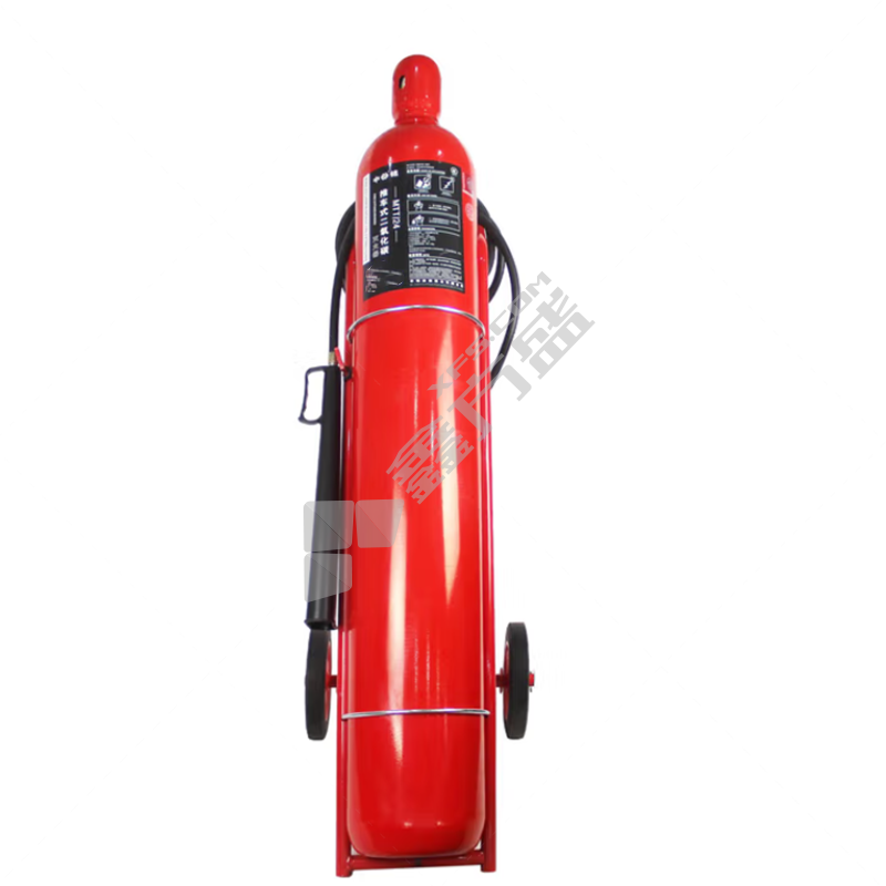 绿消 推车式 新国标合金钢二氧化碳灭火器 MTT/BE30 30kg