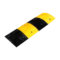 橡胶 人字形 减速带（配单个圆头） 500*350*50mm 黄黑色