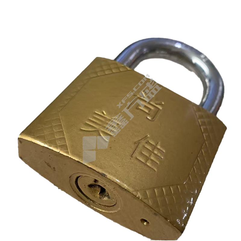 尚美佳 仿铜十字挂锁 63mm 不通开