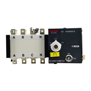 德力西DELIXI 双电源自动转换开关CDQ1s1600/4 CDQ1s-1600/4P 1250A