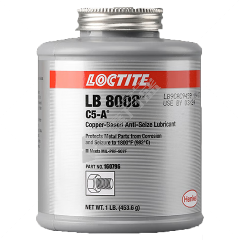 乐泰 LB8008 C5-A 铜基抗咬合剂 453.6g