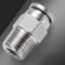 星浙气动 PC系列 快插气动软管接头 PC10-04NPT 10mm-NPT1/2