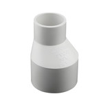 联塑 白色 PVC-U给水偏心异径直通 90*50