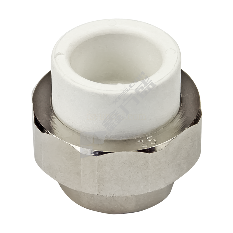 宝路七星 透明色 PE-RT内牙活接 25*3/4寸