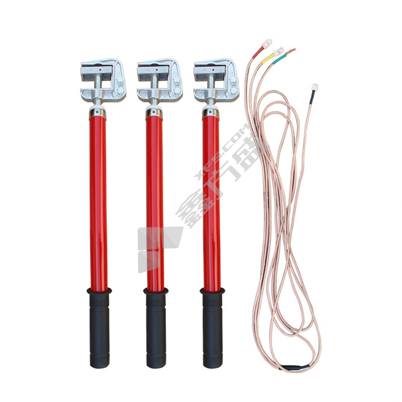 国昊电力 平口螺旋接地线套装 16平方 4*1m+3m 0.4kV 0.5m