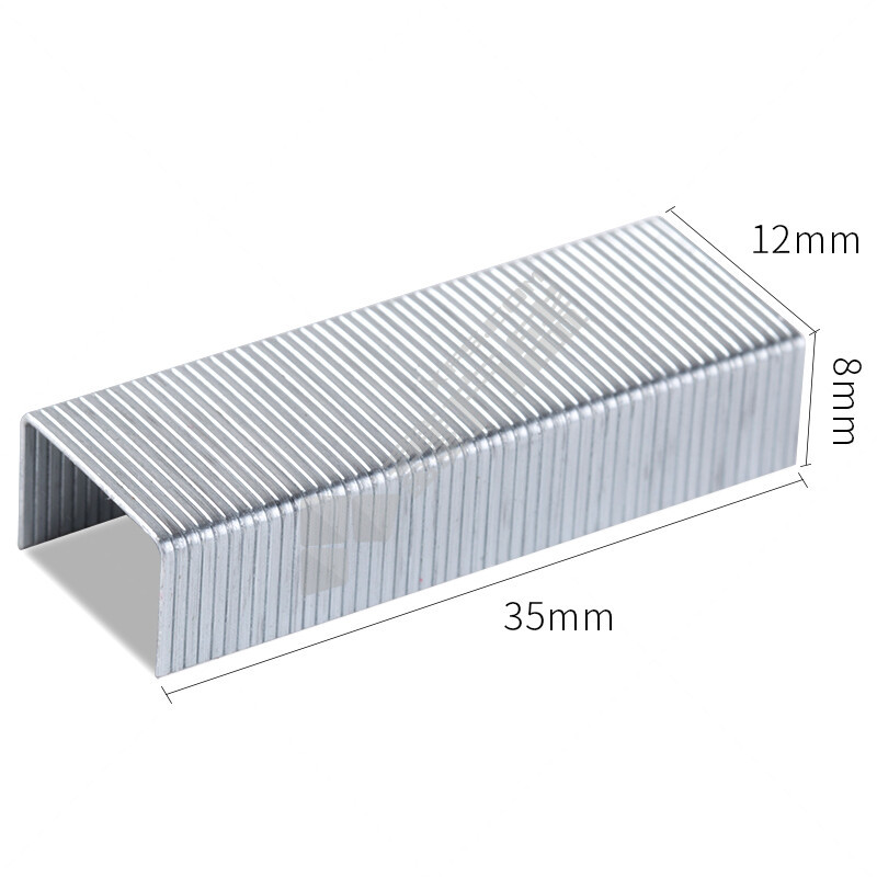 得力 0027 订书钉 24/8 40页 500枚*10盒