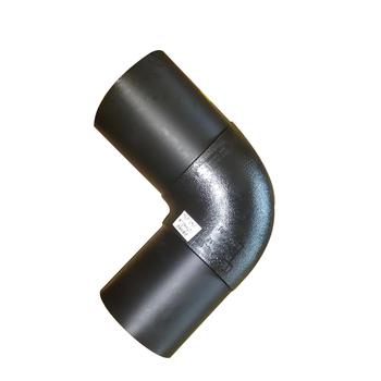 联塑 PE给水90°弯头 对接 75 1.6MPa 黑色