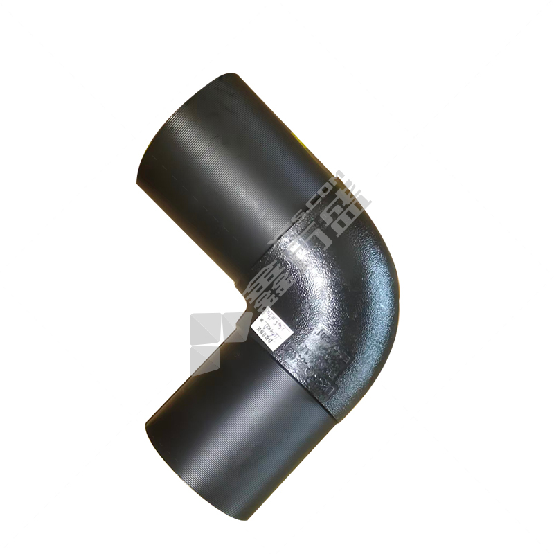 联塑 PE给水90°弯头 对接 75 1.6MPa 黑色
