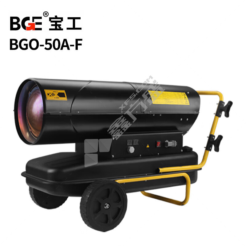 宝工 BGO-50A-F 燃油版工业电暖风机 50kW 220V 400-580㎡