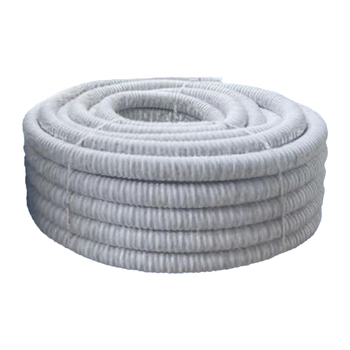 白色 包布硬式透水管 150mm 包布