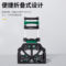 世达 95502 便携折叠式手推车 静音脚轮 400*408*1000mm 68kg 绿黑色