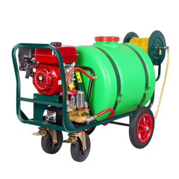 净凯威 手推式170柴油动力电启动高压喷雾器打药车 75kg 1250*600*850mm 200L