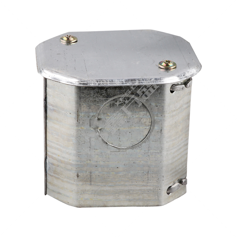 西三宏宇 镀锌焊接活底八角盒 70mm 1.0mm 四分