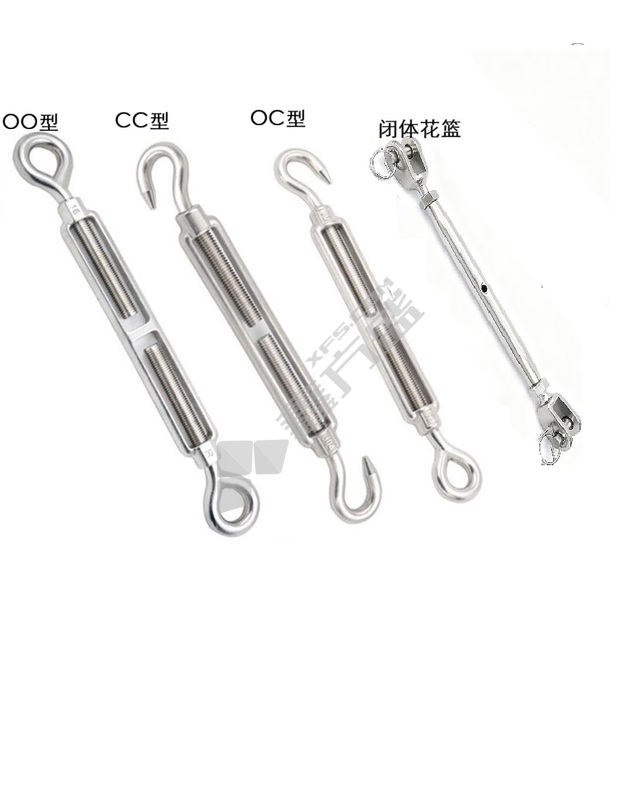 冰禹  BYly-35 304不锈钢花篮螺丝 M12 OC型 500kg