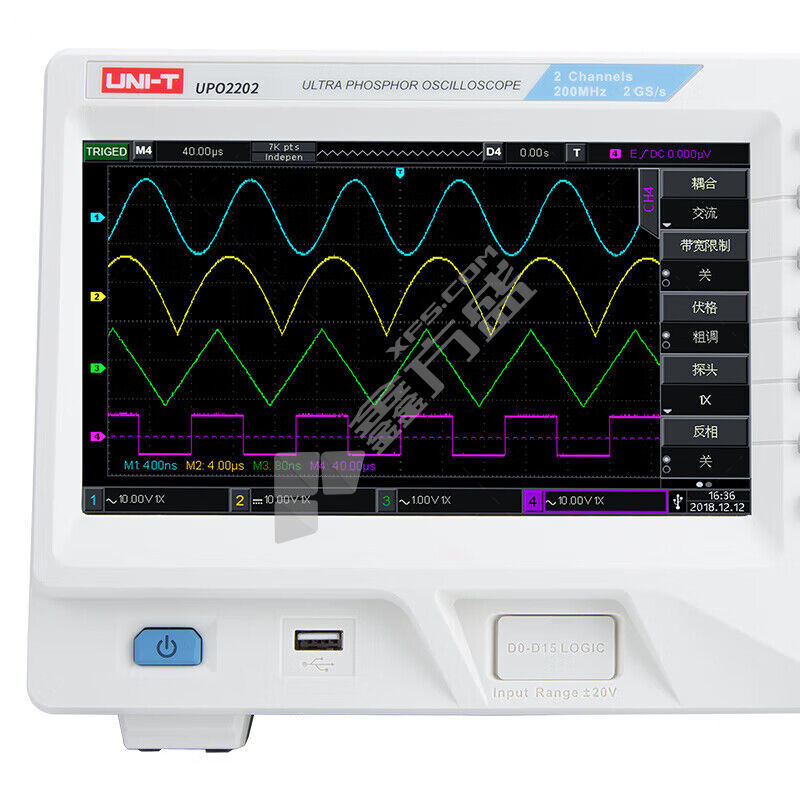 优利德 示波器 UPO2202
