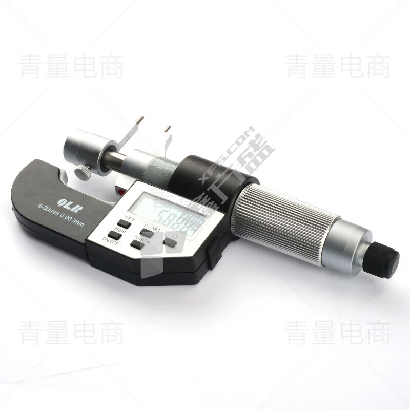 青量 五键电子内测千分尺 5-30mm ±0.003mm 0.001mm 334-01-040