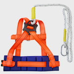 建钢 680112 半身式 安全带 橙色 单小钩1.8m