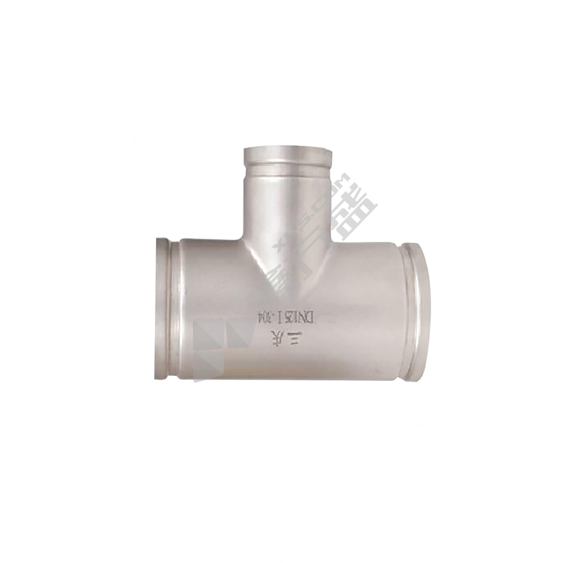 三庆 304不锈钢沟槽式异径三通II系列 φ219*133mm