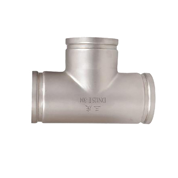 三庆 304不锈钢沟槽式等径三通II系列 φ76.1*76.1mm