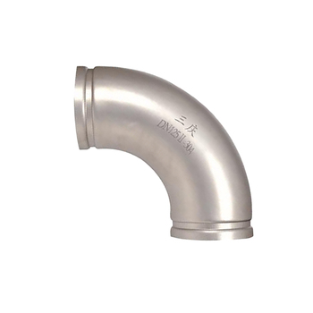 三庆 304不锈钢沟槽式90°弯头II系列 φ63.5*63.5mm