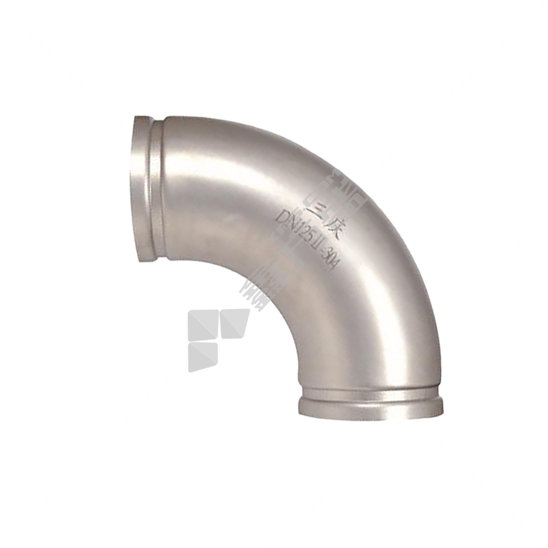 三庆 304不锈钢沟槽式90°弯头II系列 φ108*108mm