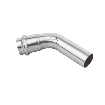 三庆 304不锈钢B型45°弯头II系列 φ15.9*15.9mm