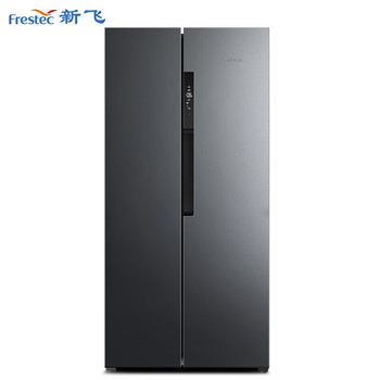 新飞 BCD-530WK9CT 变频 超薄对开门大容量家用冰箱 530L 一级能效 天穹灰色