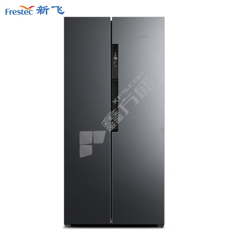 新飞 BCD-530WK9CT 变频 超薄对开门大容量家用冰箱 530L 一级能效 天穹灰色