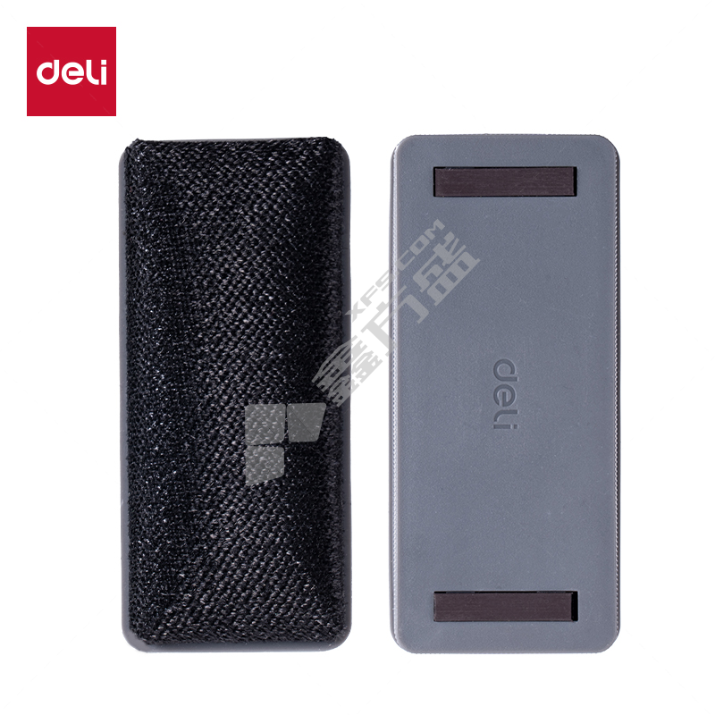 得力 7837 白板擦 灰色 114*51*43mm