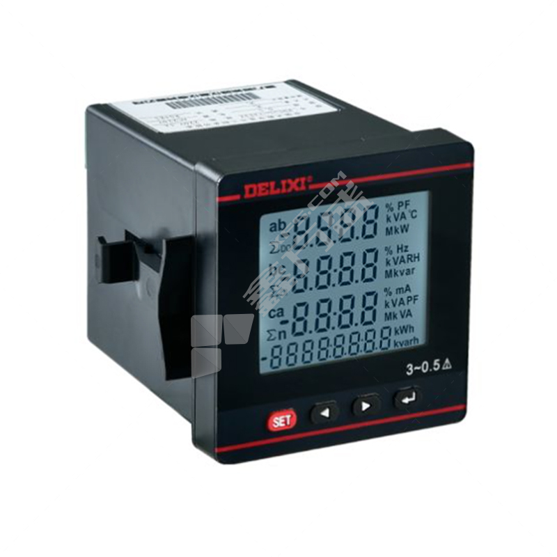 德力西DELIXI 多功能电流表PD606L-96T3Y型 PD606L-96T3Y 450V 5A 多功能表