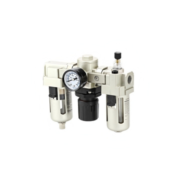 星浙气动 AC系列 气源处理器 三联件 AC4000-06 6分 40μm 手动排水 0.05~0.85MPa