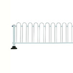 市政隔离式京式护栏 70cm*3m 白色