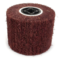 锋耐 百洁布 红色不夹砂拉丝轮 120*19*100mm 400目 7447