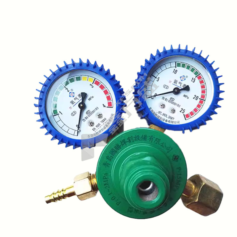 国胜 氧气减压器 YQY-08-VIII 15MPa 0-25MPa